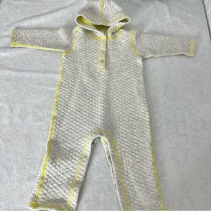 Stem Quilted Jumpsuit with Hood Size 9 Months